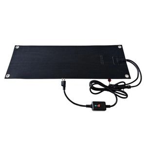 Snow Melting Mat Heated Walkway Mat 10x30in(26x76cm) Connectable W/ Power-Cord